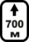 Знак дорожный 350х700 (1.4.1-1.4.6;8.1.1;8.1.3-8.12;8.14-8.21.3)