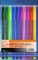 Набор шариковых ручек: матовый прозрачный корпус, 10 цветов 927-10