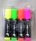 Маркеры набор для доски INDEX 4 цвета скошенный пластиковый блистер IMH545