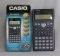 Калькулятор инженерный 10 + 2 разряда 2 строки CASIO FX-820MS 2 питания 173*89. серый корпус картонный блистер