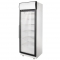 Шкаф холодильный DM105-S POLAIR среднетемпературный, со стеклянными дверьми, габариты 697*2028*620, V-500 л, t +1…+12С, Верхнее расположение агрегата, динамика (также есть на 700 л)