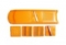 Овощерезка оранжевая с нержавеющи м. ножо м. 5 насадок артикул ШК-26